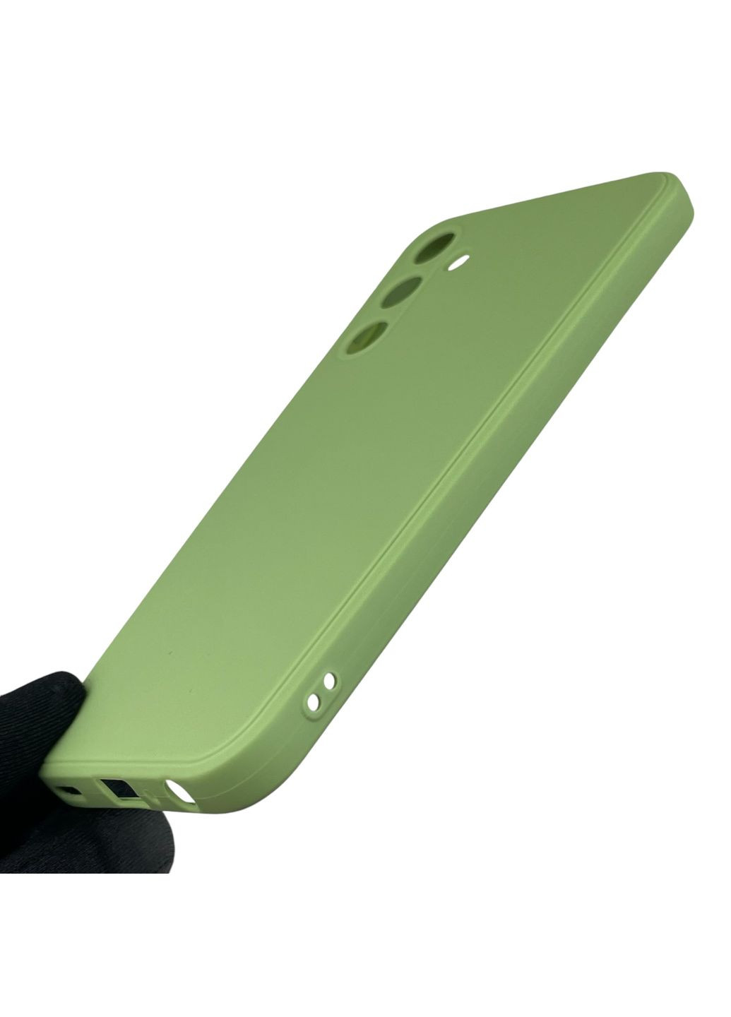 Чехол для Galaxy A25 5G (SM-A256B) с квадратными гранями с защитой камеры на самсунг а25 фисташковый Samsung (366022012)