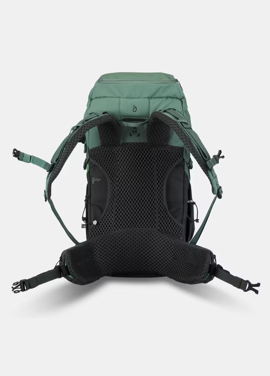 Туристичний Рюкзак MH500 30л 63 x 30 x 23 см Зелений Відділення для Гідратора Дощовик Quechua (342966972)