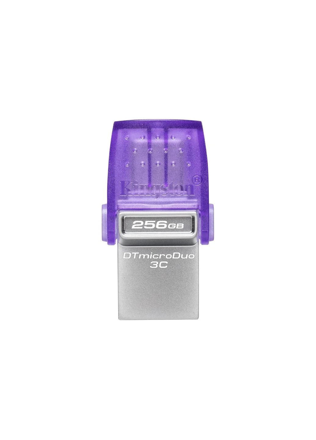 Флеш-накопичувач USB 3.2 256GB (Type-A/Type-C) (200Mb/s) Kingston DT microDuo 3C (376310254)