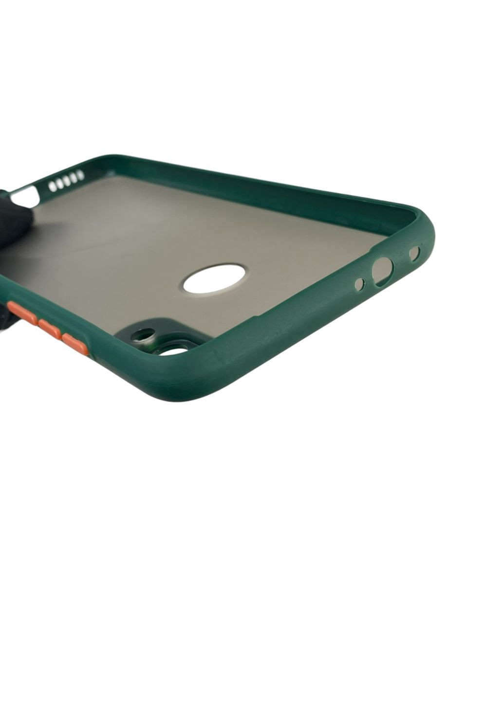 Чехол для телефона Redmi Note 7 с высокими бортами с защитой камеры на сяоми редми нот 7 темно-зеленый Xiaomi (366389919)