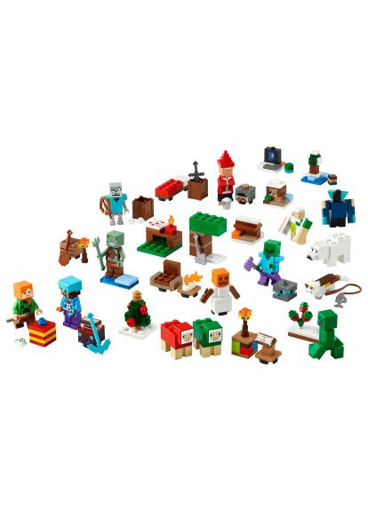 Конструктор Minecraft Адвент календарь 2025 (21280-) Lego Minecraft Адвент календар 2025 (366869661)