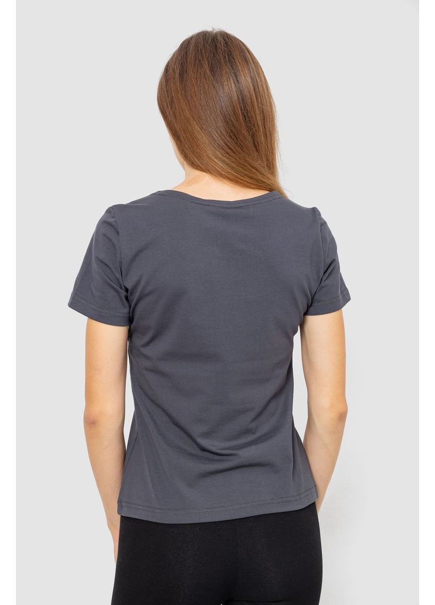 Футболка женская однотонная,, 102R1101 Ager - (315134425)