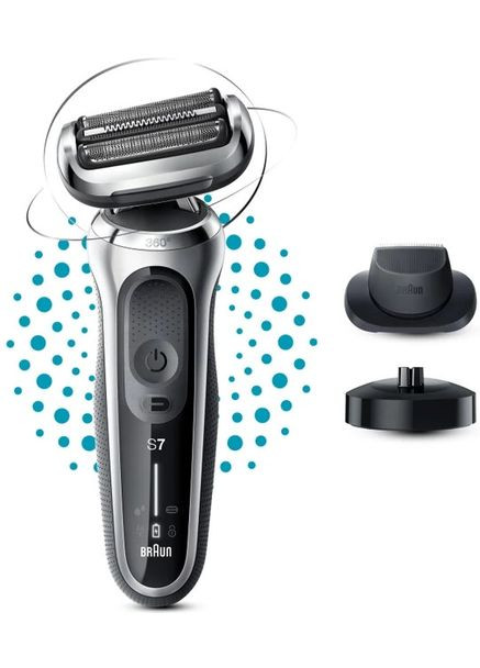 Электробритва Series 7 71-S4200cs SILVER / BLACK Braun (337322442)