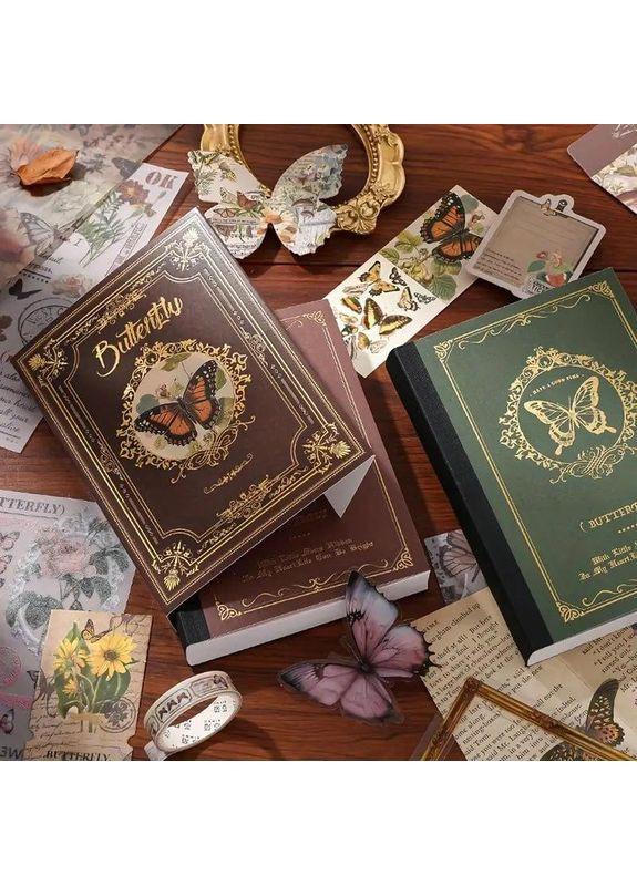 Набор для скрапбукинга имеет блокнот, стикеры, декоративный скотч, бумагу для скрапбукинга, Шепот Природы No Brand (370290384)