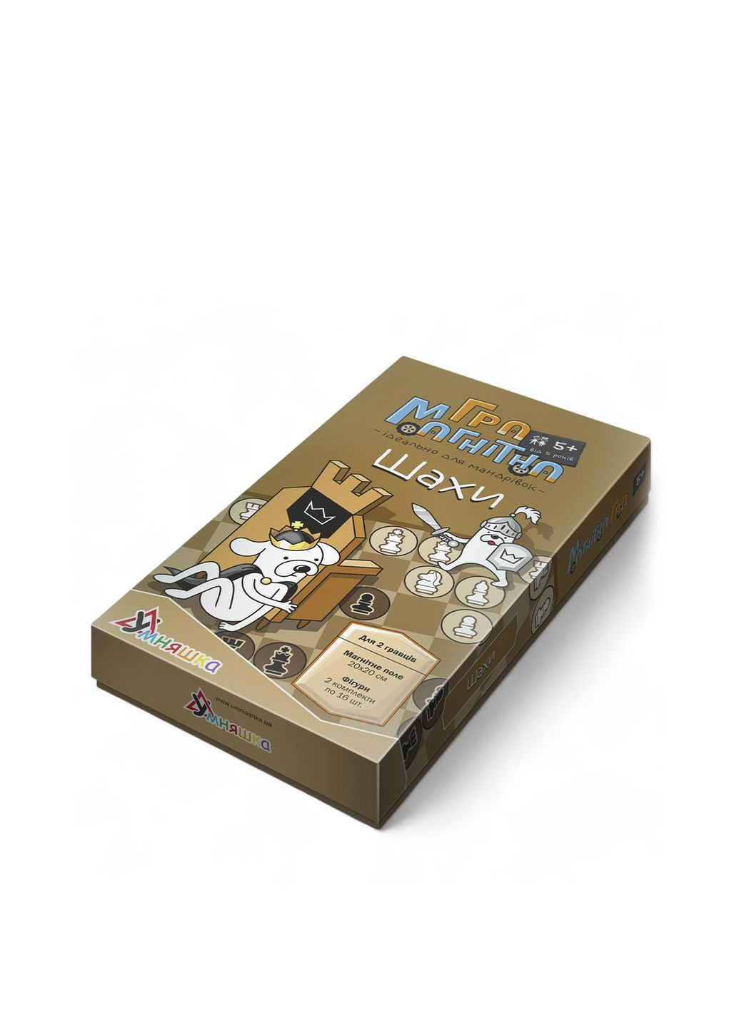 Игра магнитная "Шахматы" цвет разноцветный CB-00287091 УМНЯШКА (370962765)