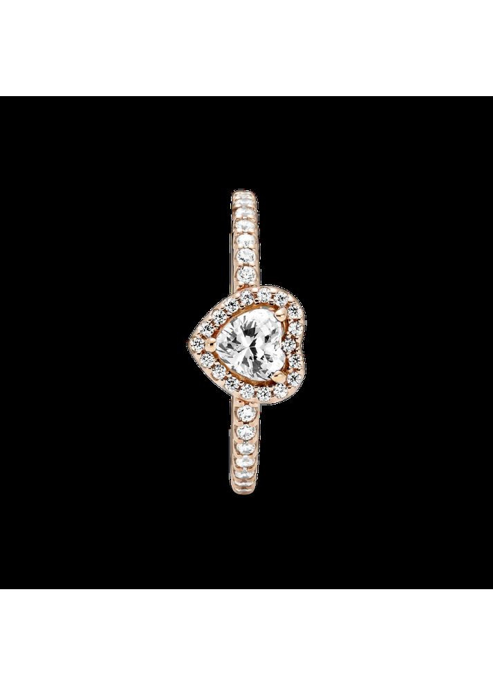 Кольцо Пандора "Блестящее прозрачное сердце" 188421C02 Kabluchka (355346716)