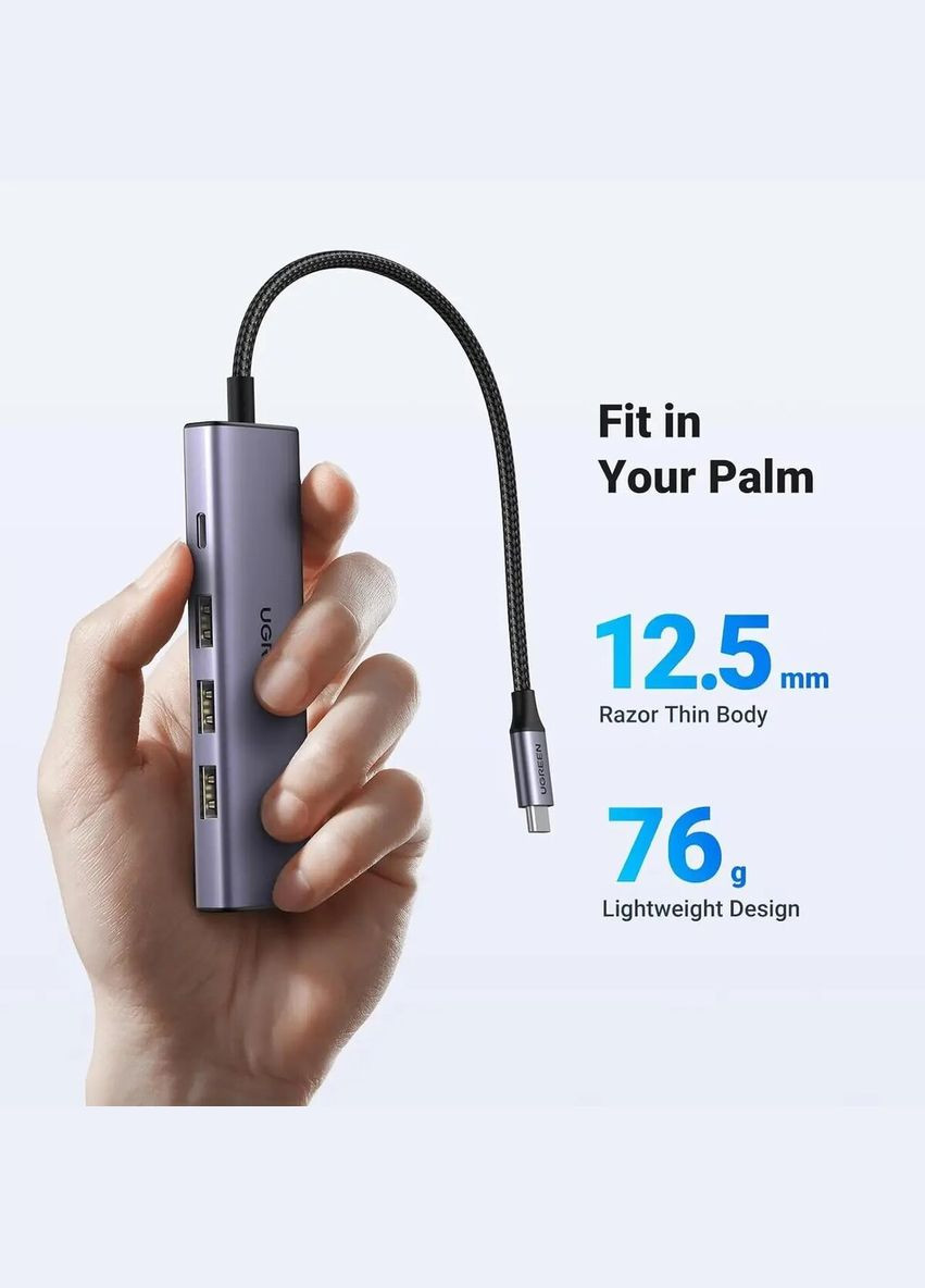 Хаб USBC Multifunction Adapter Ugreen (315143155)