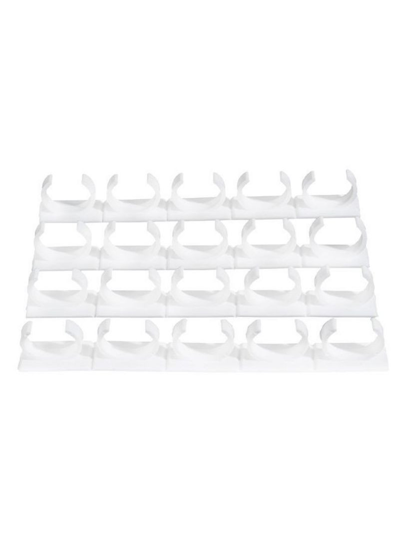 Настенный кухонный органайзер для специй и соусов Clip N Store белый (2104618653) No Brand (352064002)