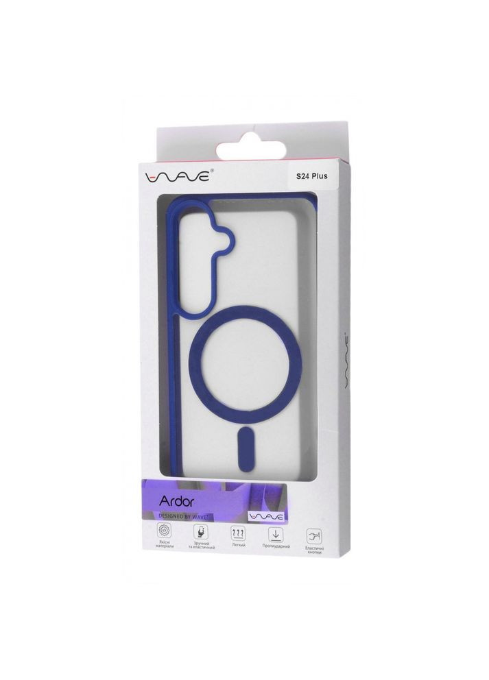 Чехол Ardor Case with MagSafe Samsung Galaxy S24 Plus Blue Wave (304730138)