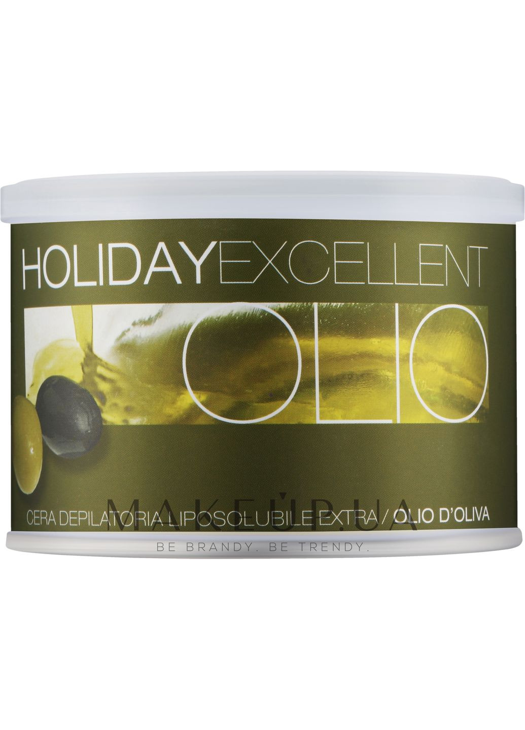 Воск для депиляции в банке "Оливковое масло" Depilatory Wax 800ml (1270233-146209) Holiday (365800457)