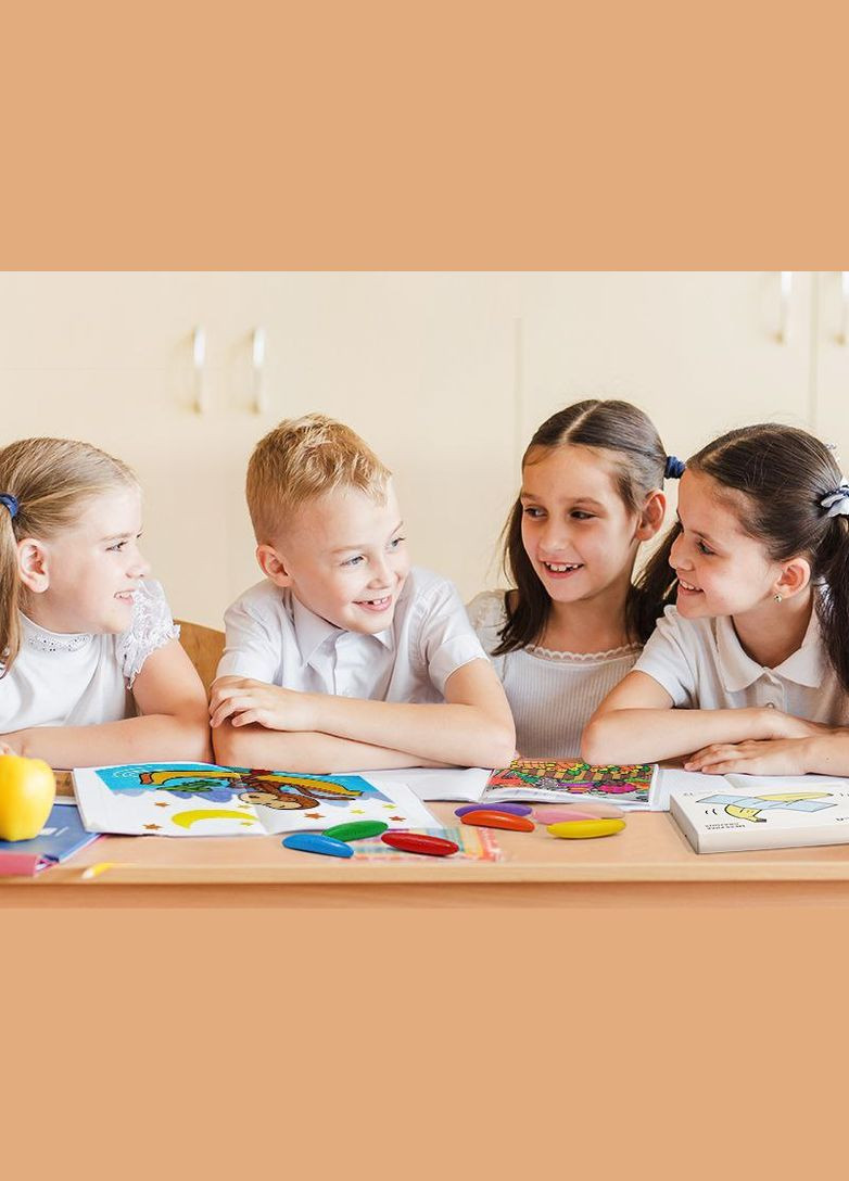 Натуральні воскові безпечні олівці крайони, що миються Бананчики 12 кольорів ( JA96659 ) для малят від 1 року Mirola (338435294)