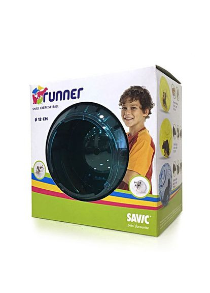 Прогулянкова куля для мишей Runner Small пластик 12 см Блакитна (5411388001971) Savic (279565471)