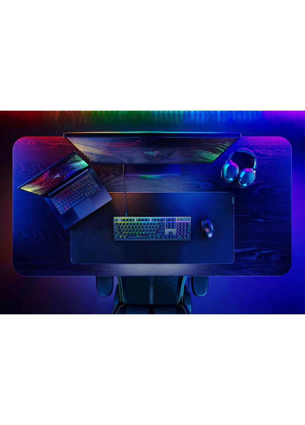 Клавіатура механічна RZ03-04500800-R3R1 DeathStalker V2 105key, Red Switch, USB-A, EN/RU, RGB, Razer (362712609)