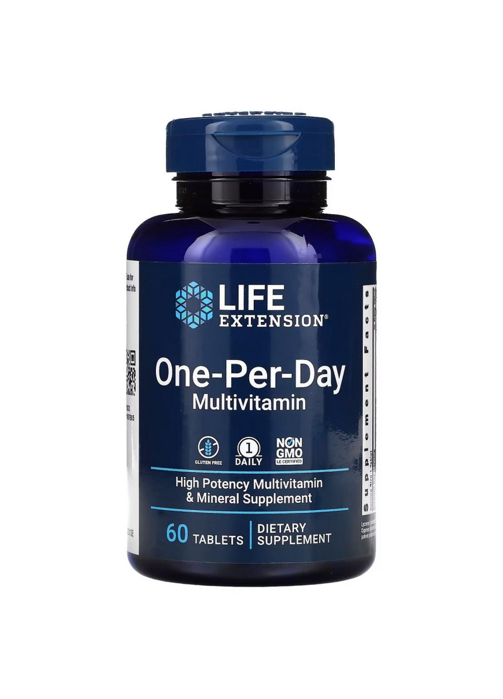 Вітаміни та мінерали One-Per-Day, 60 таблеток Life Extension (293481985)