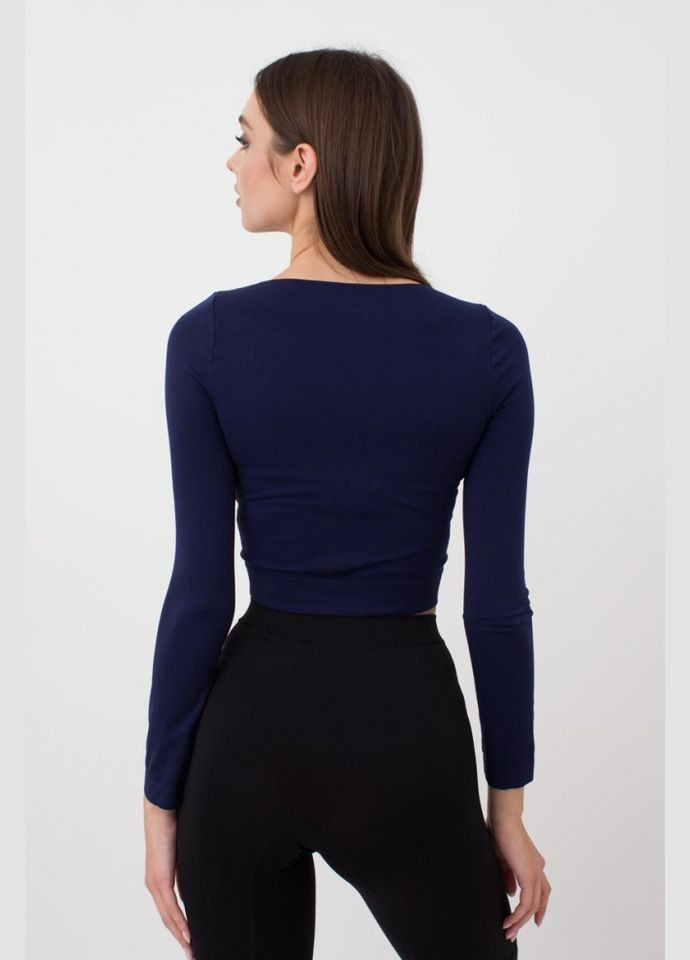 Топ жіночій безшовний з довгими рукавами Giulia CROP TOP (316683847)