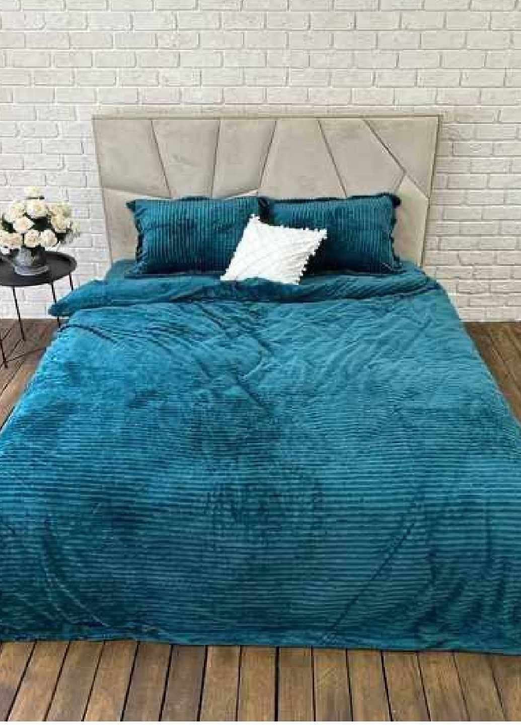 Плюшева постільна білизна півтораспальна Vishnya (362185117)