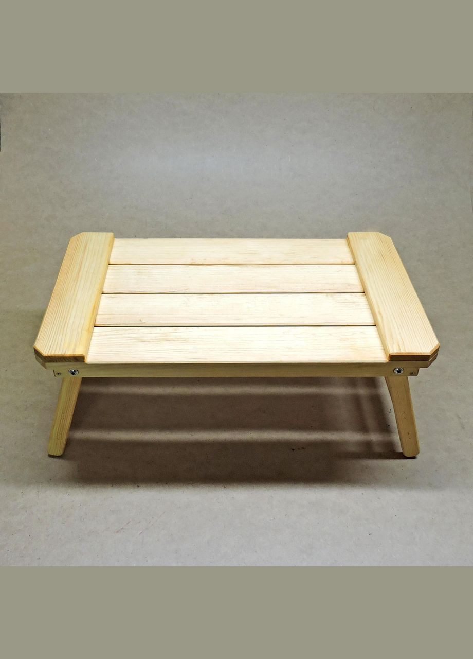 Столик-поднос для завтрака из дерева Огайо карри (СТП-000803) No Brand (327865042)