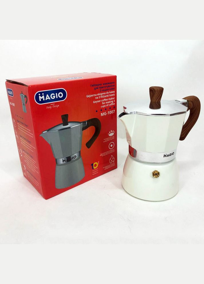 Кофеварки из нержавеющей стали MG-1007 150 мл, Кофеварка гейзерная для GE-499 электрической плиты Magio (349822268)