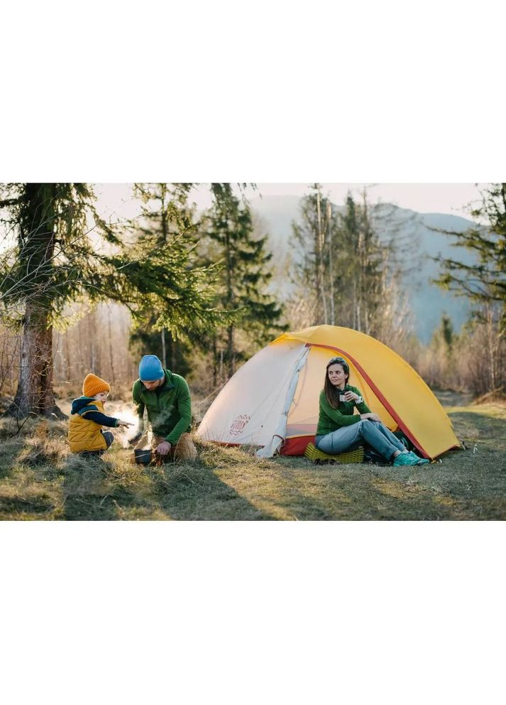 Палатка Borzhava 3 Alu Желтый Turbat (347580153)