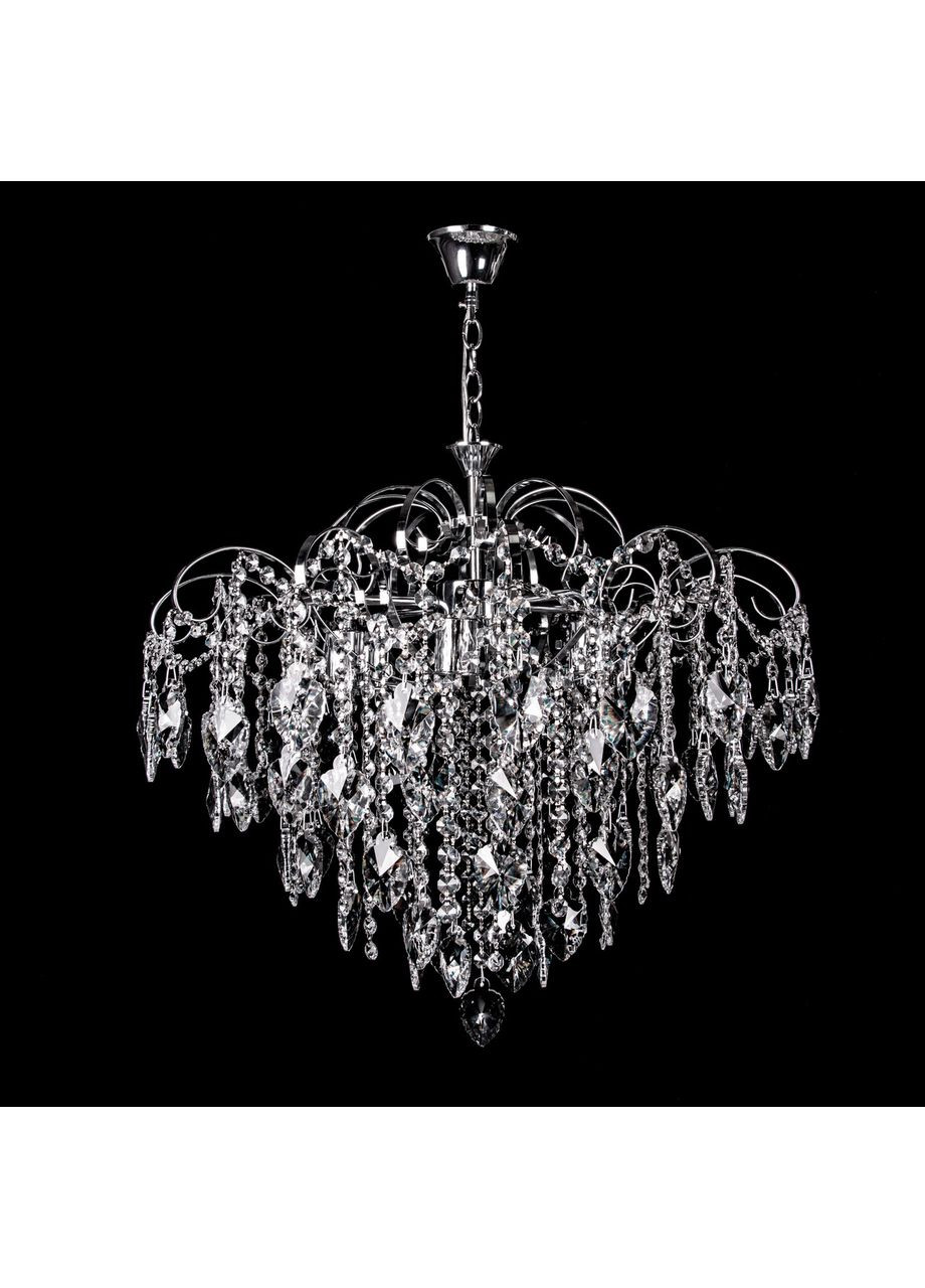 Хрустальная люстра на цепи на 6 лампочек E2286/6/CH, Ø600XH540 No Brand (352229541)