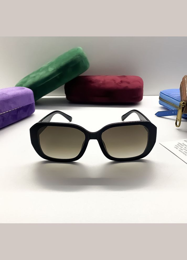 Женские брендовые солнцезащитные очки (09160) gradient No Brand (322157235)