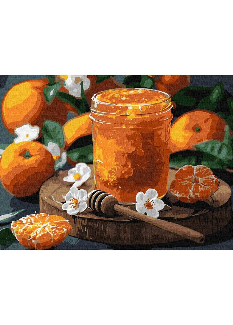 Картина по номерам – Мандариновый мёд ©art_selena_ua 30х40 см IDEYKA (363986599)