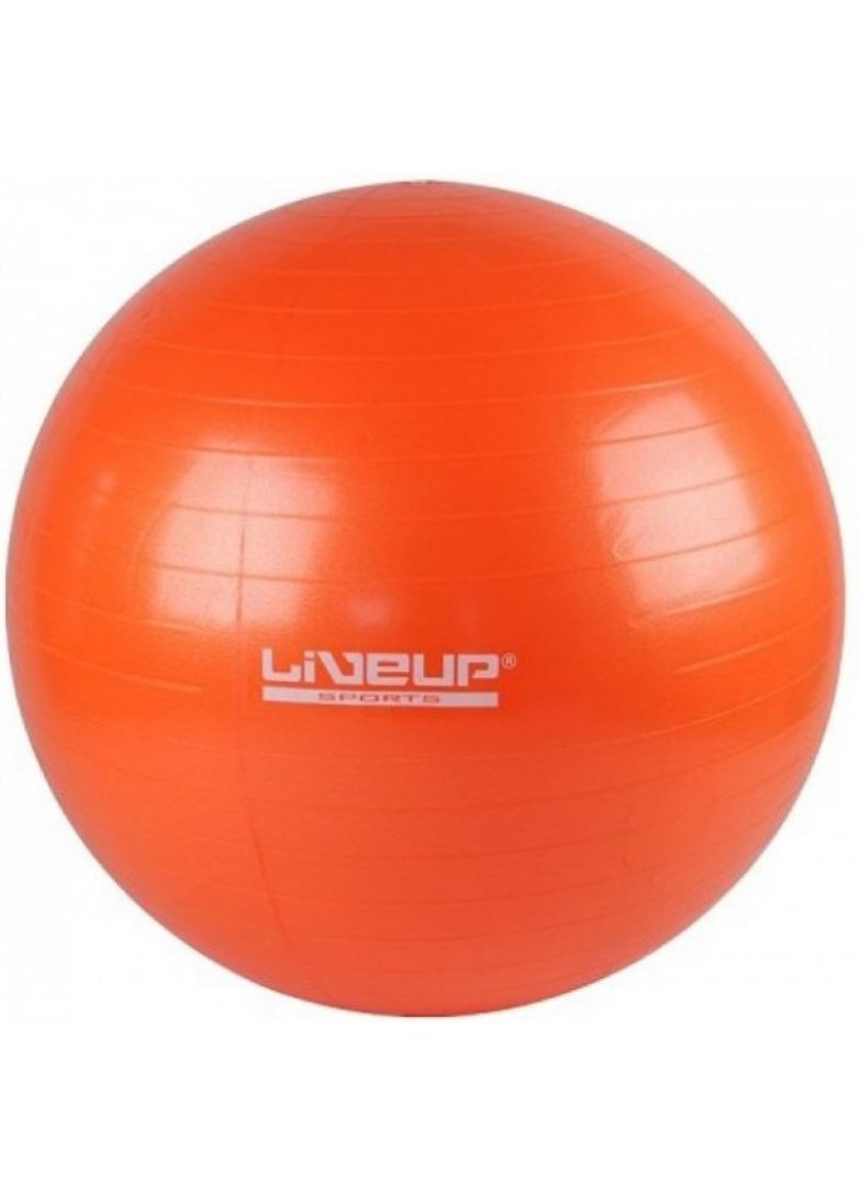 Мяч для фитнеса Gym Ball оранж – 55 см. LiveUp (367617764)