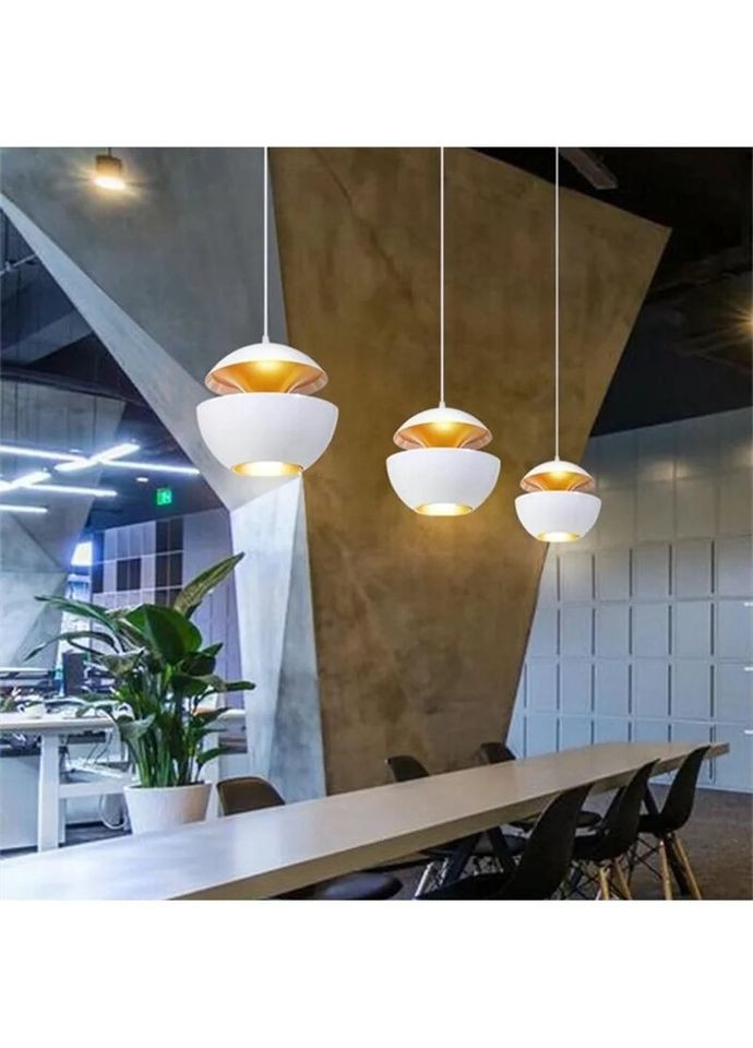 Люстра підвісна на 1 лампочку 26981 Білий 30-160х25х25 см. Sunnysky (335975304)