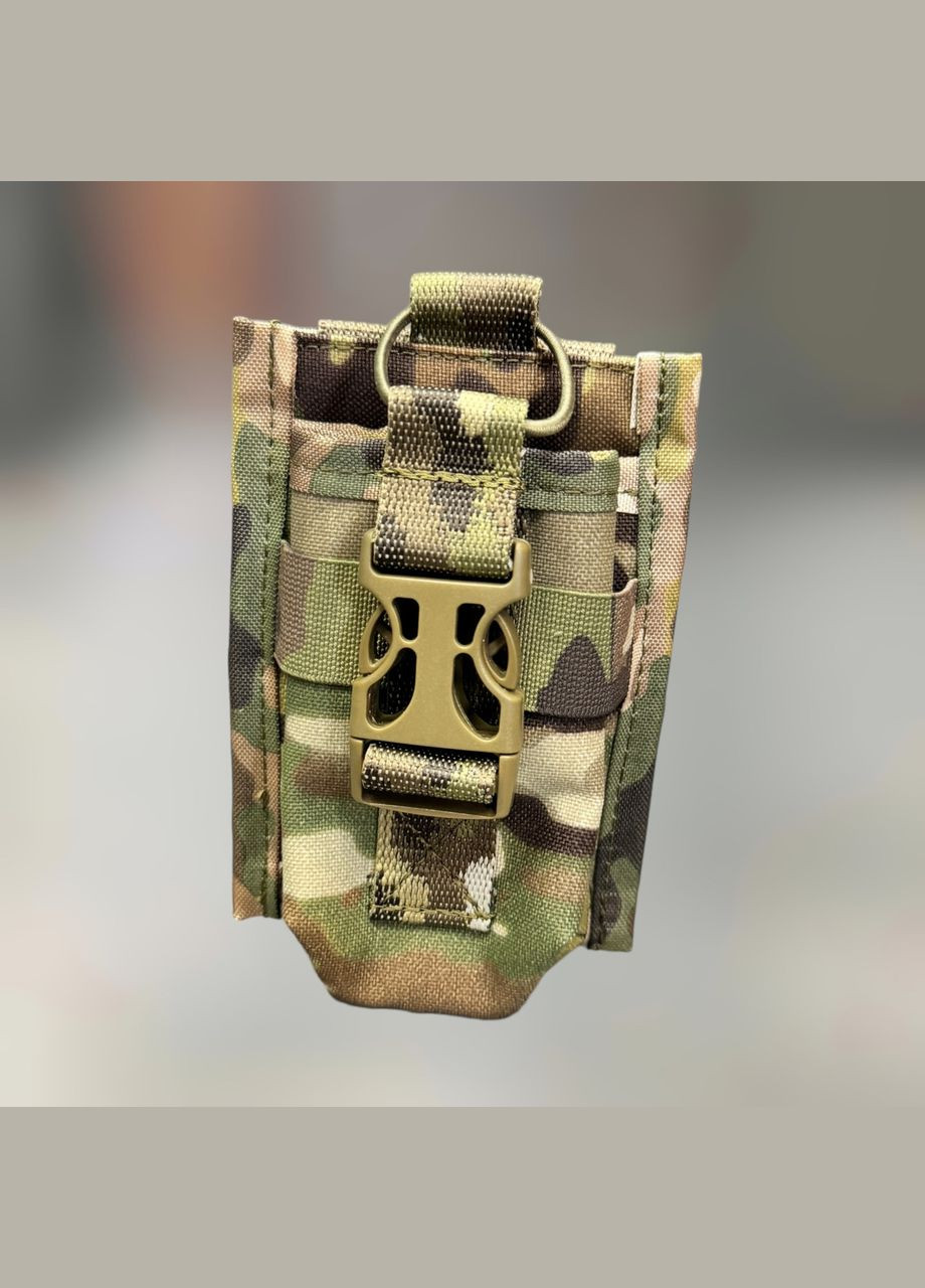 Підсумок під рацію на моллі, Мультикам,, Cordura 1000D, тактичний чохол для рації на моллі, сумка на моллі WinTac (341320105)