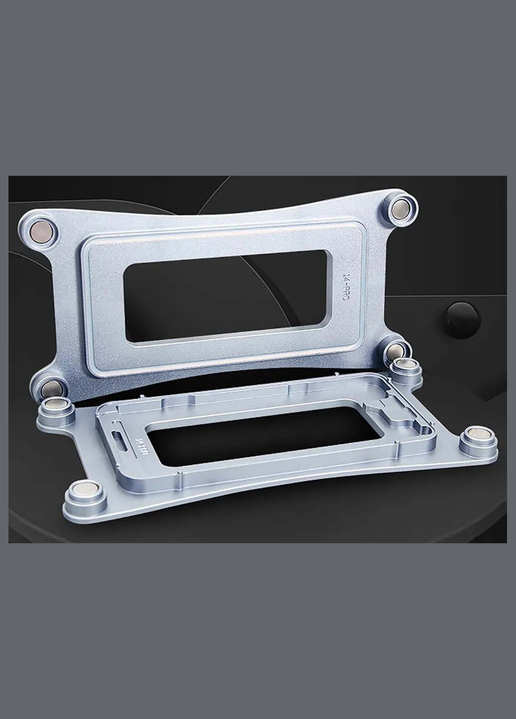 Комплект форм, магнитная, металлическая для склеивания рамки с дисплеем для iPhone 14 Plus Kaisi (326806610)