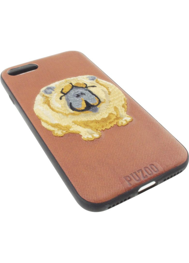 Чехолнакладка TPU+TPU with стилработа craft Ballon Dog iPhone 7/8/SE 2020 Brown PUZOO (301783244)
