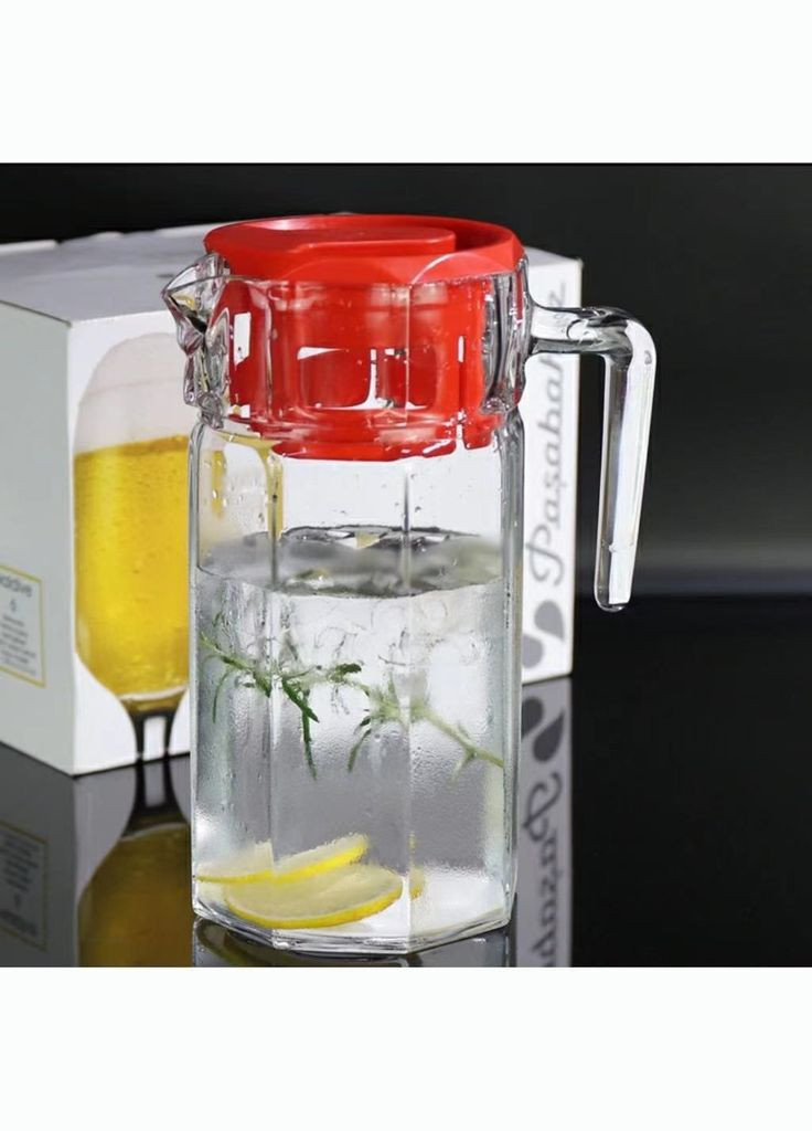 Глечик скляний Kosem 1.23 л (43414) Pasabahce (334007096)