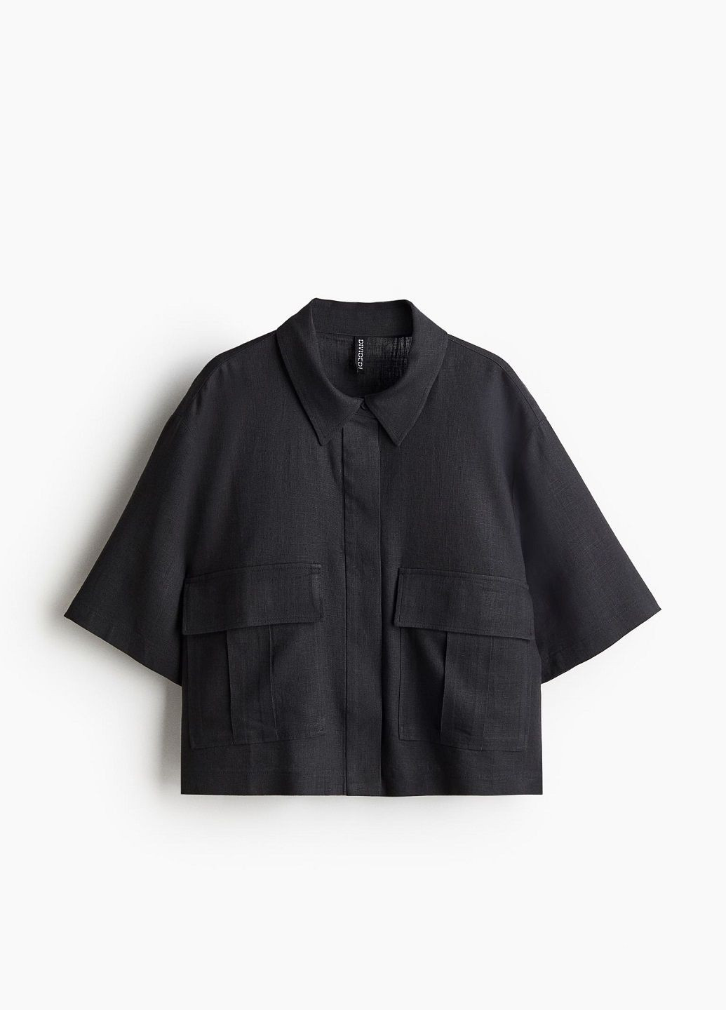 Темно-сіра блузка H&M