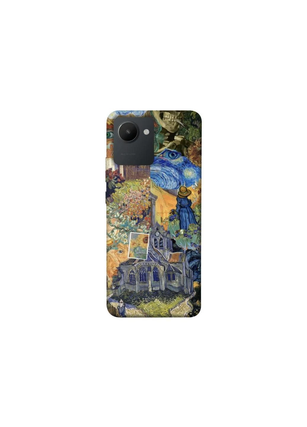 Чохол на Realme C30 Van Gogh collage Frontalka (375680850)