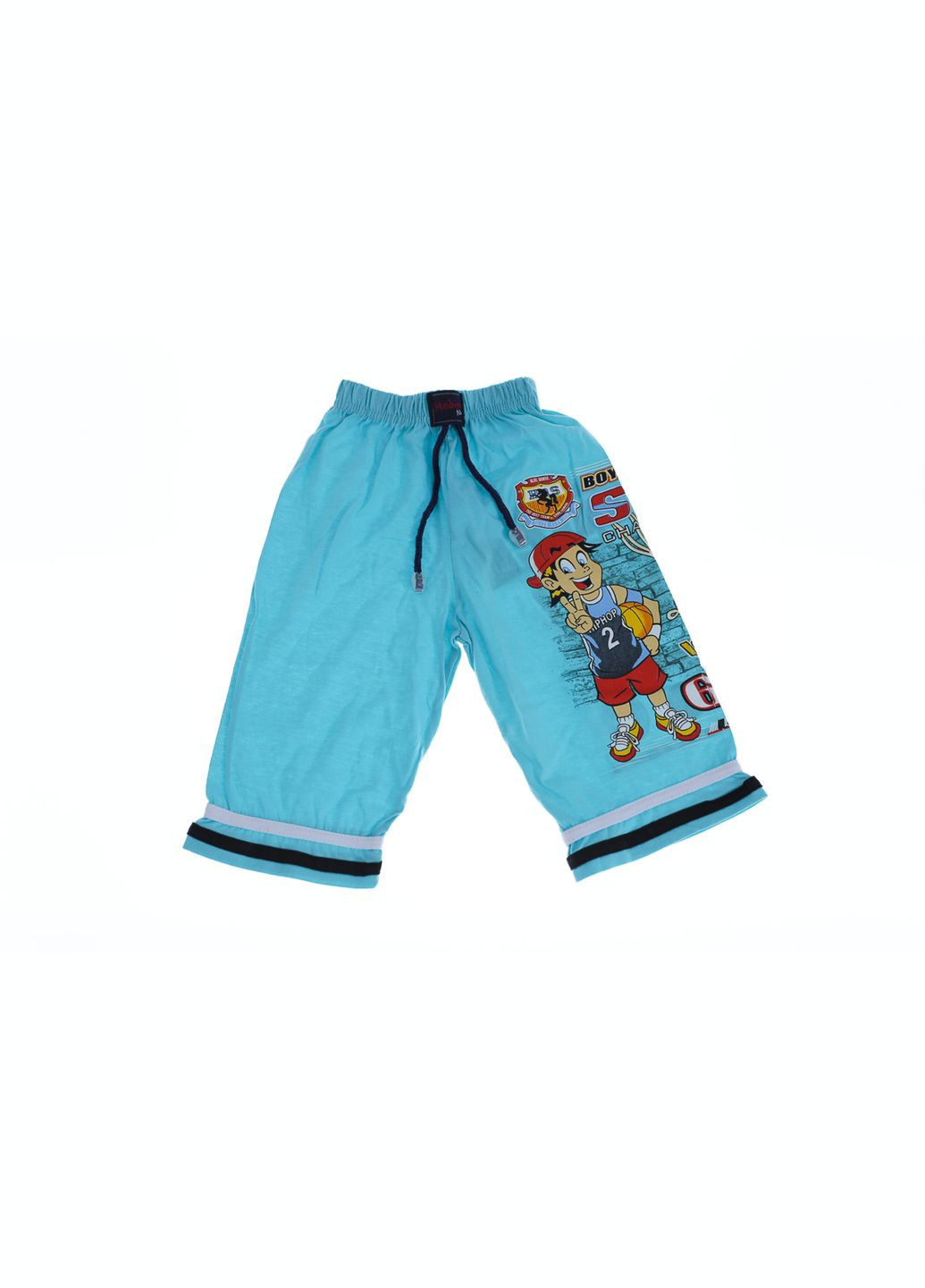 Баскетбол бірюзові Бриджі для хлопчика трикотажні 98 см (31355) BABYKROHA (297200256)