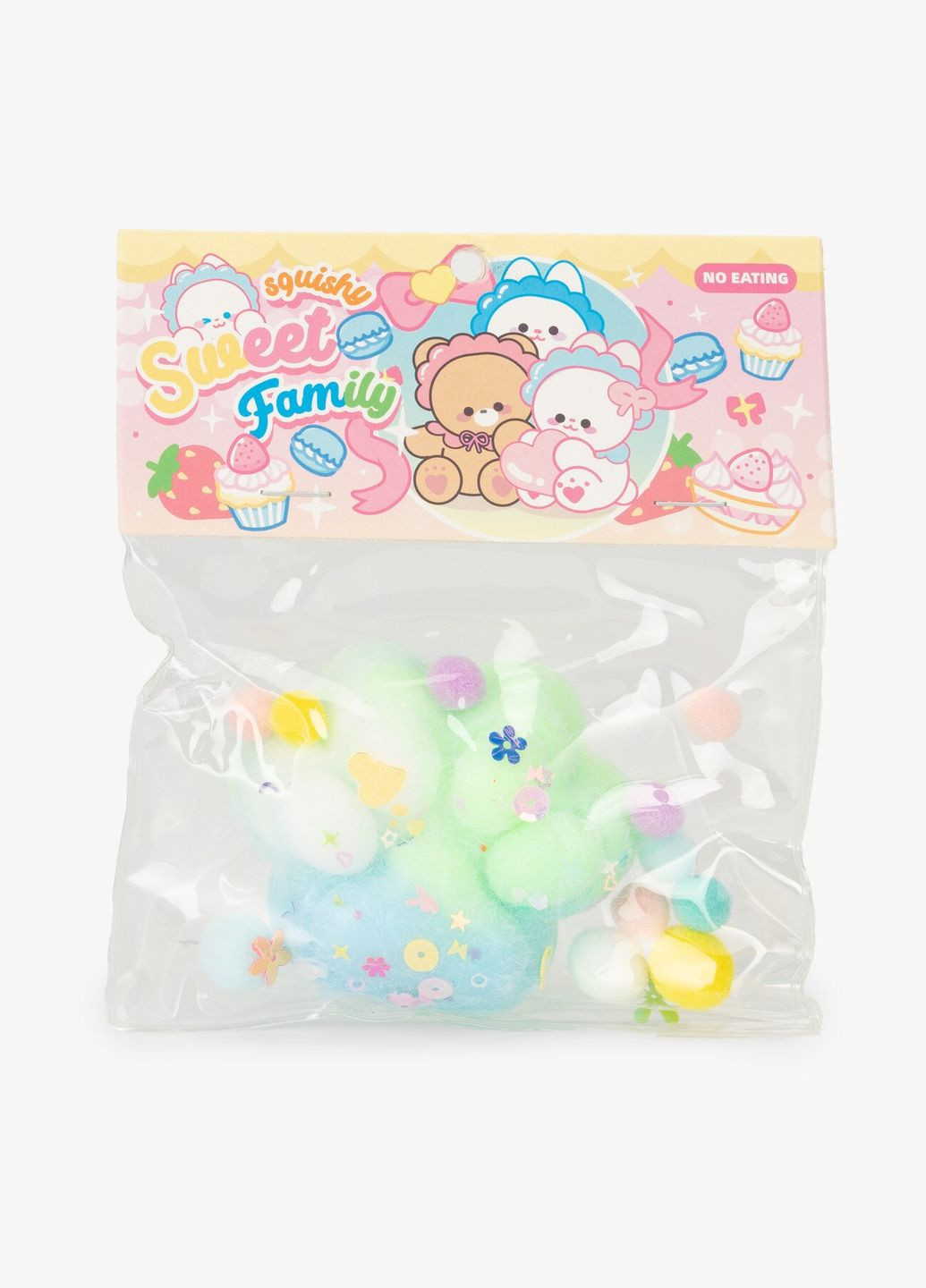 Игрушка антистресс Лапка 23045 Голубовато-салатовый shop (2000990905918) No Brand (365686397)