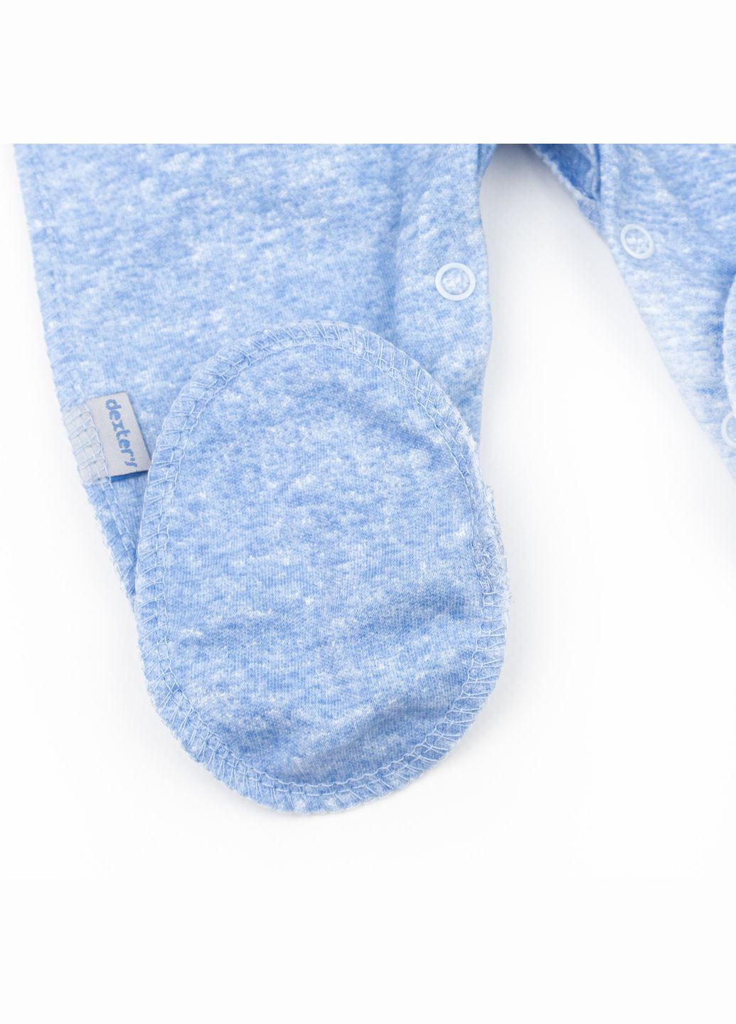 Чоловічок для новонароджених Melange is blue Блакитний dexter's (297715793)