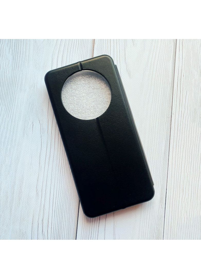 Чохол-книжка чорний з малюнком на Xiaomi Redmi 14C / Poco C75 Дівчина в зеленому (принт 224) Creative (355393945)