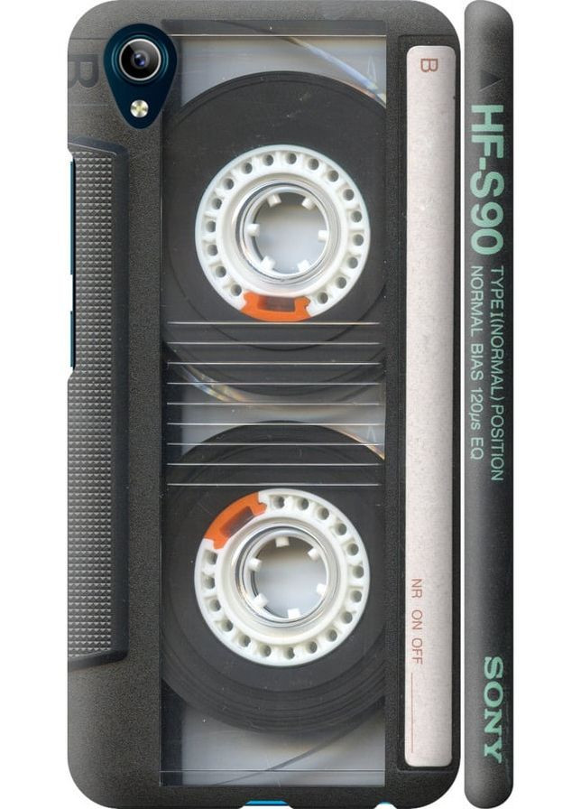 3D пластиковий матовий чохол 'Касета ' для Endorphone Vivo Y91C (257797378)