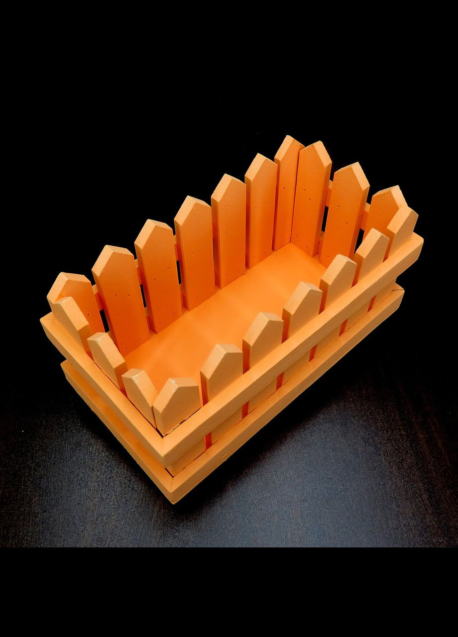 Кашпо з дерева Жовтець 16х31 грейпфрут (КАШ-16310154) No Brand (328450173)