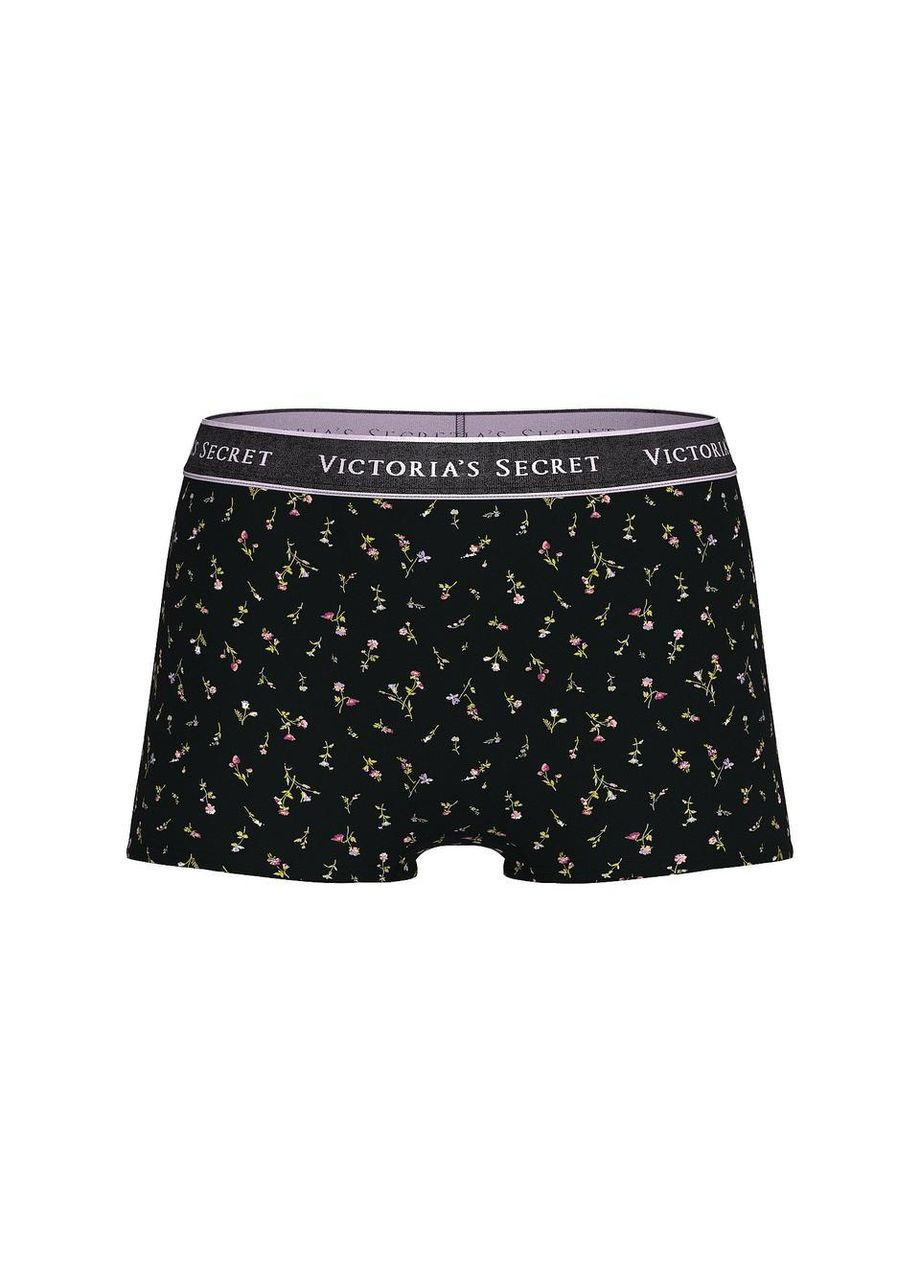 Жіночі трусики Boyshort Logo Cotton High-Waist Victoria's Secret (369365516)