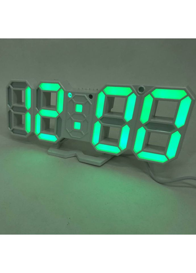 Часы настольные электронные 883 LED с будильником и термометром, умные настольные часы No Brand (365813184)