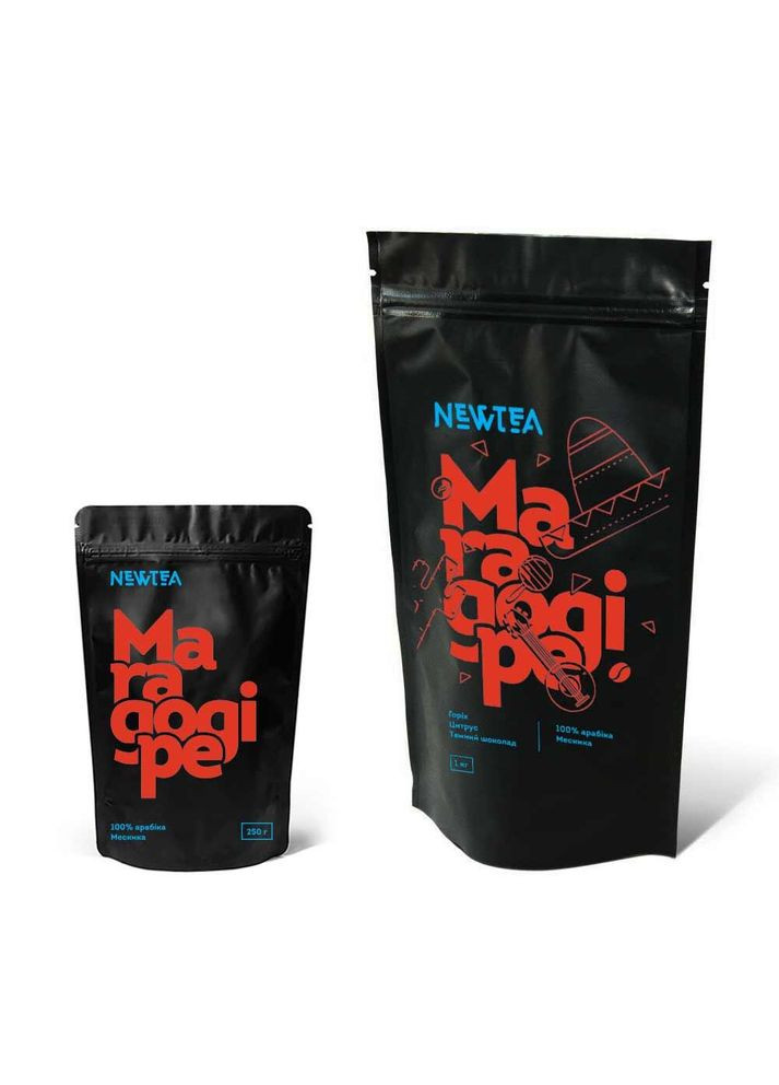 Кофе зерновой Maragogipe 100% Арабика Мексика 1кг Newtea (305195932)