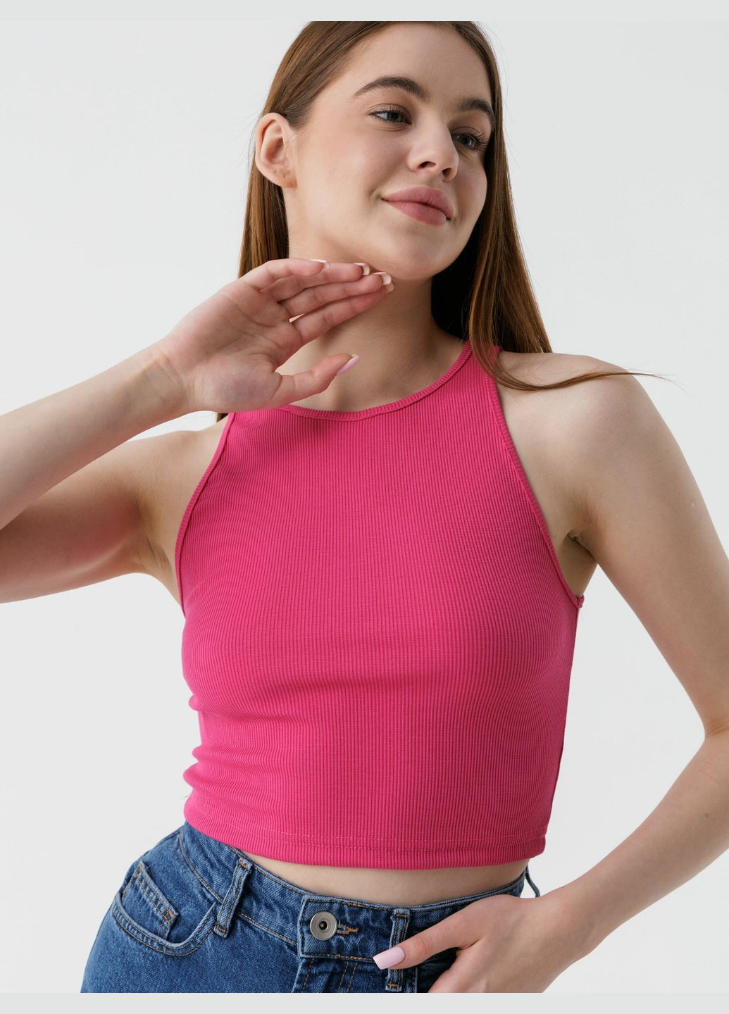 Топ однотонний жіночий WBC02310 shop (2000990541505) LAWA (329034243)