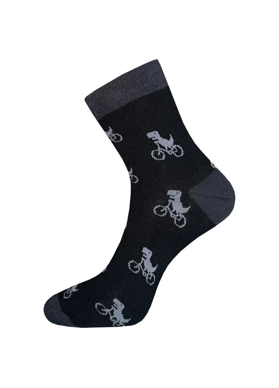 Чорні шкарпетки чоловічі 6483 25 чорний Легка Хода (328057296)