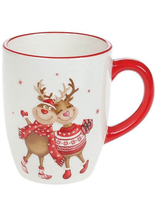 Кружка керамическая «Гостиные Олени» 350мл Bona (372174031)