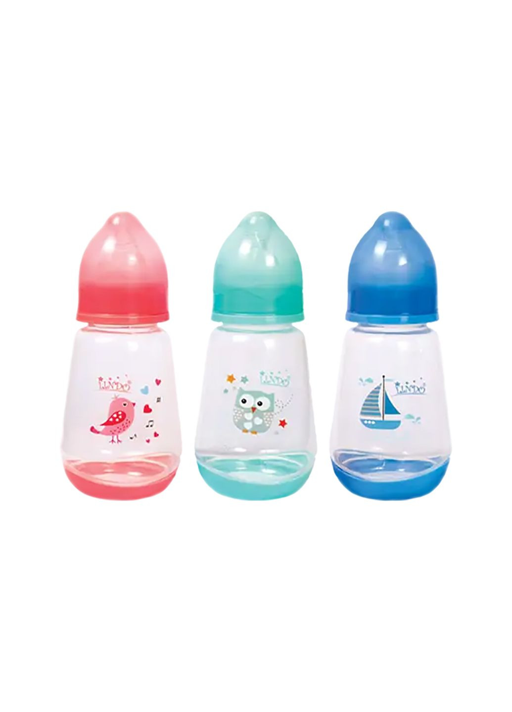 Бутылочка для кормления цвет разноцветный 00-00004985 Lindo (293940671)
