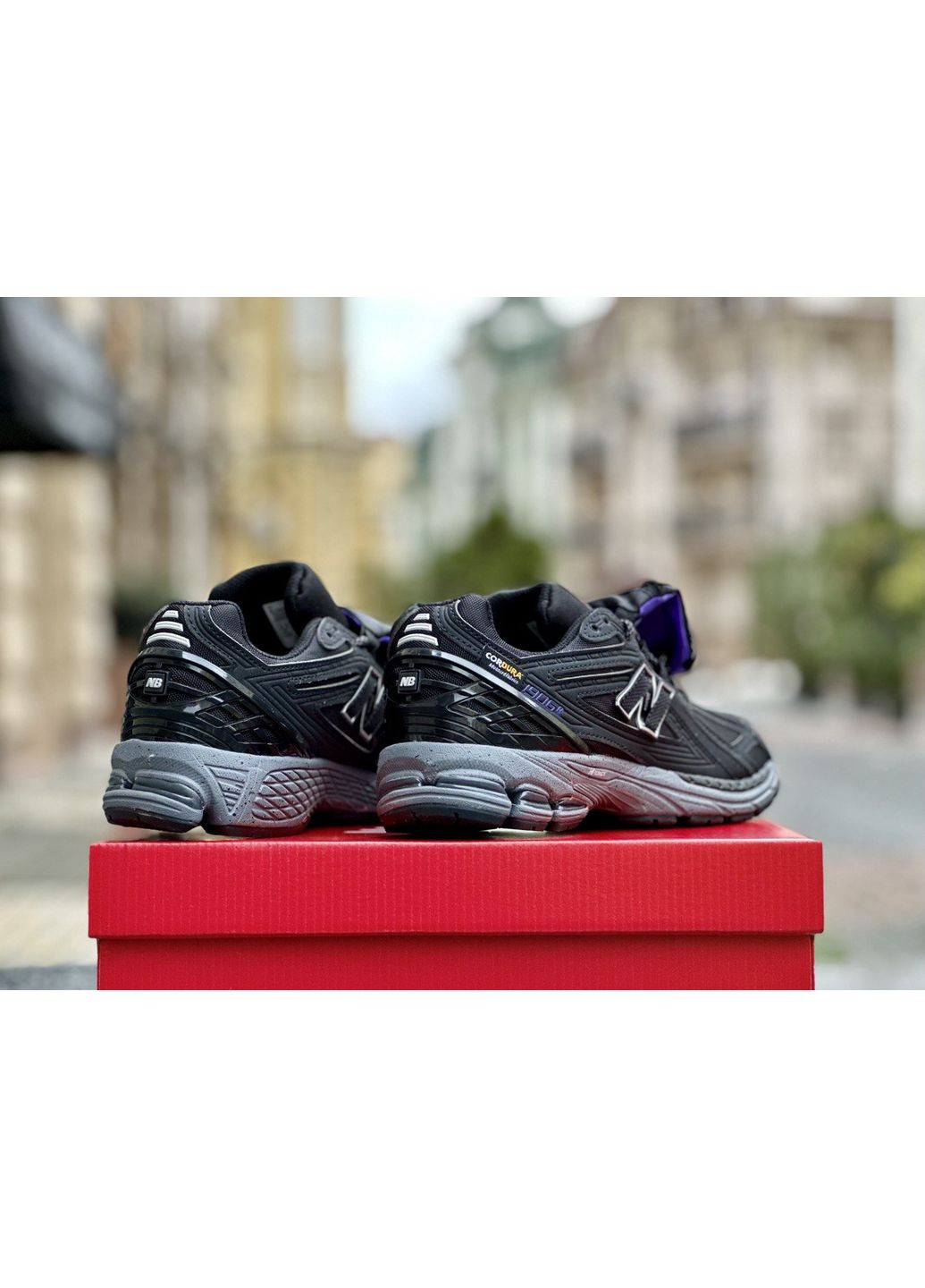 Черные демисезонные кроссовки мужские new balance 1906r cordura pocket black нью беланс 1906r No Brand