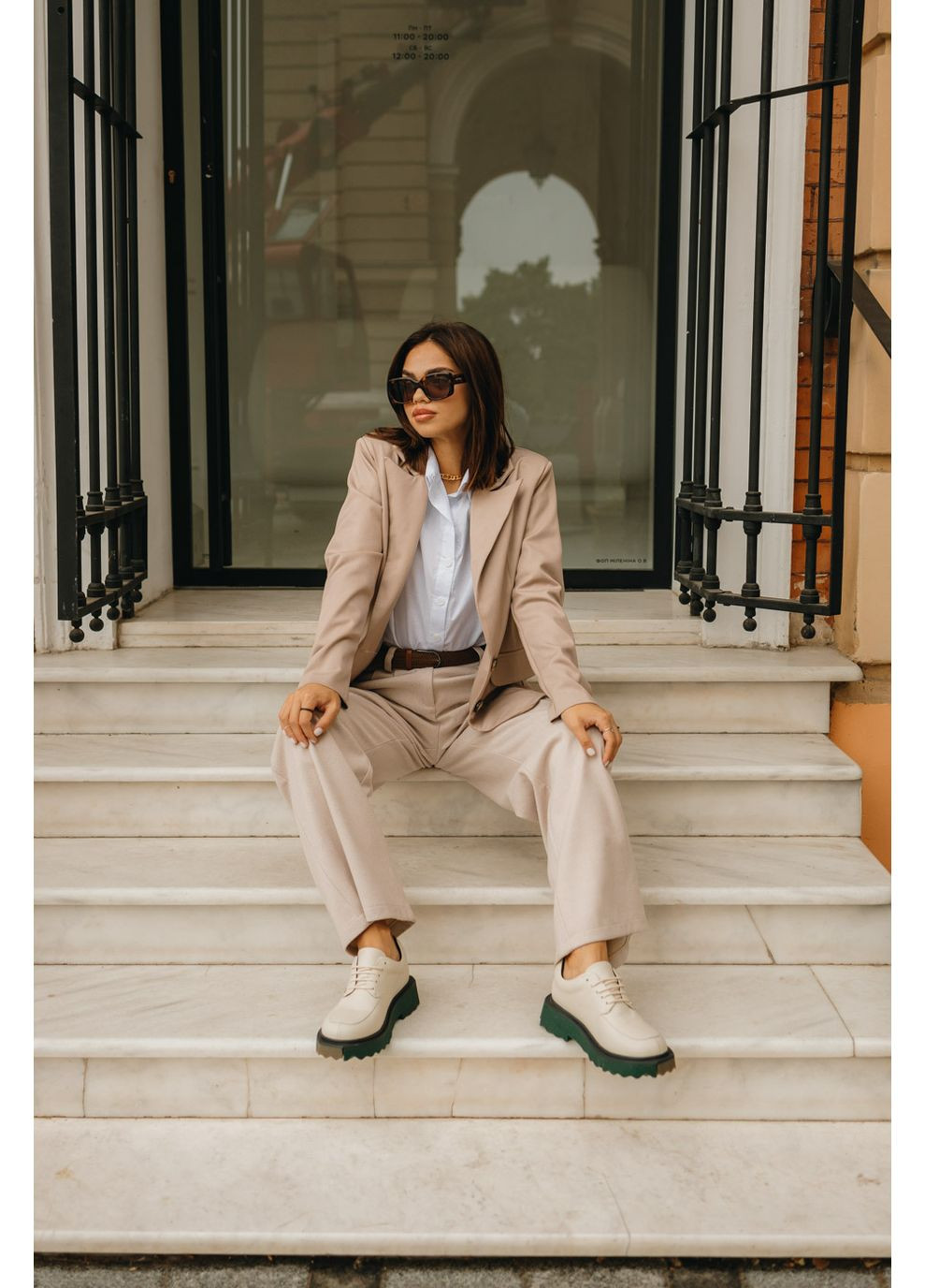 Бежевый женский пиджак 2013.5228 Seventeen - демисезонный