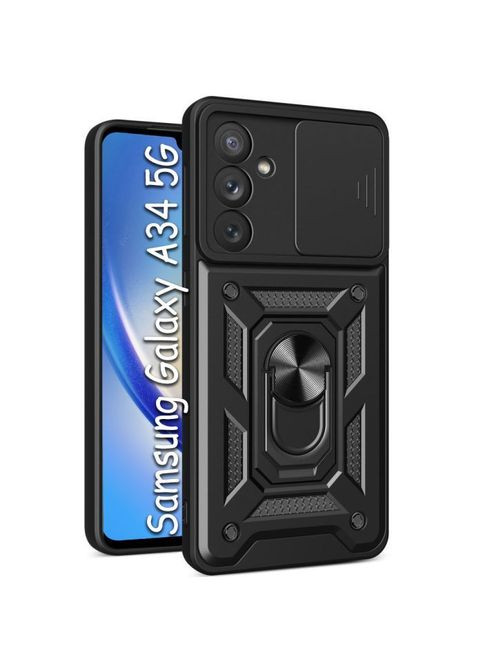 Чехол для мобильного телефона (709137) BeCover Military Samsung Galaxy A34 5G SM-A346 Black (326588727)